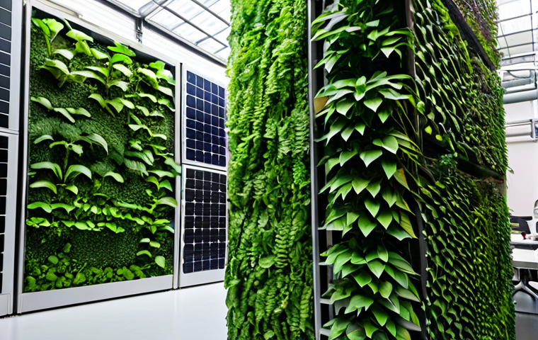 **Image Prompt 1: The Innovative Green Enterprise**
"A vibrant, high-tech corporate campus where sustainable innovation thrives. Imagine sleek, modern buildings seamlessly integrated with vertical gardens and solar panels. Inside, diverse teams are collaborating around holographic displays showing circular economy principles in action – from product lifecycle design (e.g., modular components, plant-based materials) to real-time energy optimization via AI. Show advanced manufacturing processes minimizing waste, perhaps automated systems handling recycled materials. The atmosphere is dynamic, forward-thinking, and aspirational, highlighting human ingenuity combined with cutting-edge green technology, embodying the 'Revolutionizing Business Models' and 'Unlocking Green Innovation' sections."